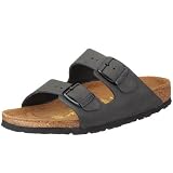 Birkenstock Arizona Nubuck Leather, Unisex Clogs