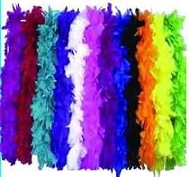 Black Fluffy 72 inch turkey feather affordable costume boa
