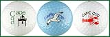 Cape Cod Golf Balls w/ Lighthouse, Seagull & Lobster