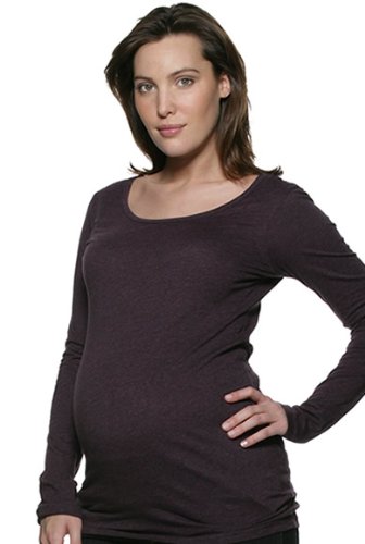 NOM Maternity Crewneck Tee