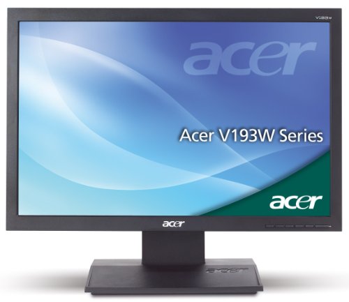 Acer V193WLAObmd 48,3cm (19 Zoll) LED Backlight Monitor (VGA, DVI, 5ms Reaktionszeit) schw Preisvergleich