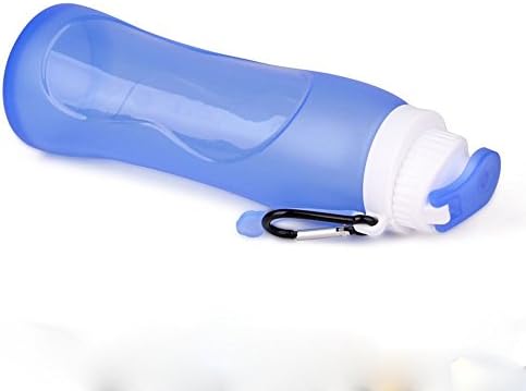 Collapsible Water Bottle, BPA Free, FDA Approved, Leak Proof Silicone Foldable Sports Bottle,Travel -Perfect Way to Stay Hydrated &amp; Energized