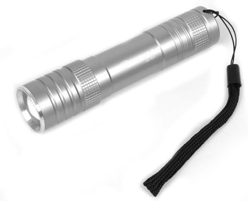 MXDL SA-811 OSRAM LED 5 Mode 430 Lumens 4.2V 18650 Zoomable Focus Portable Flashlight Torch Light Grey