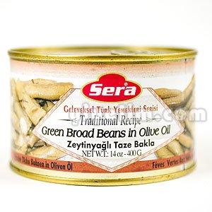 Broad Beans in Olive Oil 400 Gram by Sera