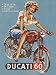 Ducati 60 steel fridge magnet