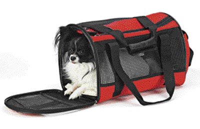 Ethical Small Carryall Pet Bag - Red