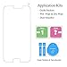 (2 Pack) Nexus 6 Screen Protector,ANSOTT Google Nexus 6 Tempered Glass Screen Protector,0.26mm 9H Hardness Featuring Anti-Scratch,