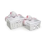 Badger Basket Company Nursery Basket Set with... by Badger Basket