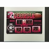 Georgia Bulldogs Scoreboard Desk & Alarm Clock