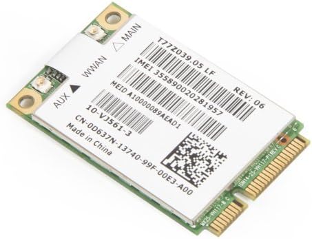 Gobi1000 for Dell 5600 Wireless 3G EVDO HSPA WWAN Card Mini PCI-Express