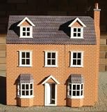 Review LIME MARKETING  / PIPPIN COTTAGE DOLLS HOUSE KIT/ 3 STOREY PAINTED BRICK