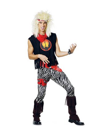 Rock God 80s Adult Costume