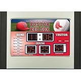 6.5"x9" Scoreboard Desk Clock- Boston Red Sox