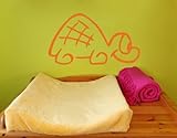 Best Quality Vinyl Wall Sticker Decals - Turtle ( Size: 8in x 4in - Color: sage ) - No: 1265