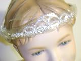 Imported Sterling Silver Tiara with Small Rhinestone for Girls to Wear for Communion or Prom