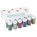 Pacon Spectra Glitter Assortment - 12pc Set