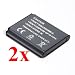 ATC*2pcs Lithium Battery for Li-40B,Li-42B -- OLYMPUS Olympus Camedia X-600,Olympus D-630 Zoom,Olympus IR-300,Olympus SP-700,Olympus Tough 725SW,Olympus Tough 770SW,Olympus TG-310,Olympus VR-310,Olympus VR-320,Olympus VR-330 ** Olympus FE Series,Olympus Stylus Series,Olympus u Series,Olympus x Series