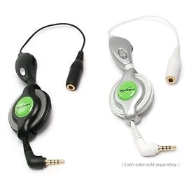 Sony Ericsson P800 Dual Handsfree Stereo Adapter (Silver White)