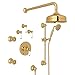 ROHL AKIT47ELP-IB THERMOSTATIC SHOWER Italian Brass