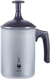Bialetti Tutto Crema Milchaufsch�umer 6 Tassen mit Doppelsieb f�r einen stabilen Milchschaum