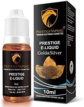 Prestige Vaping Gold and Silver 10ml E-Liquid by Prestige Vaping