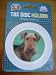 Airedale Terrier dog car tax disc holder