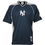 Majestic New York Yankees Navy Blue Impact V-Neck Jersey
