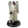 The Angels Will Guard You - White (9.5")