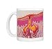 Artwork of section through skin with acne Photo Mugs