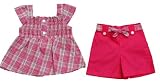 from Rock a Bye Baby Baby Girl Short and Top Set 12-18 Mths