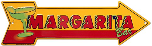Margarita Bar Metal Arrow Sign