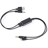Moonet BMW Mini USB Interface Adapter Cable for iPhone 5 6 6 Plus iPod iPad - 3.5mm