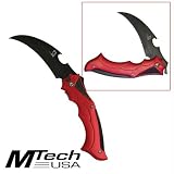 Red Tom Anderson Kult Folding Knife