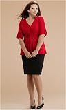 Plus Size The Curvy" Pencil Skirt"