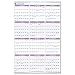 Recycled Yearly Wall Calendar, 24 x 36, 2012