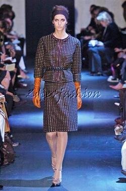 $5925 New PRADA Runway Black Gold Rivet Skirt 44 / 10