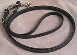 Roper Style Reins Heavy Weight Black Beta Biothane