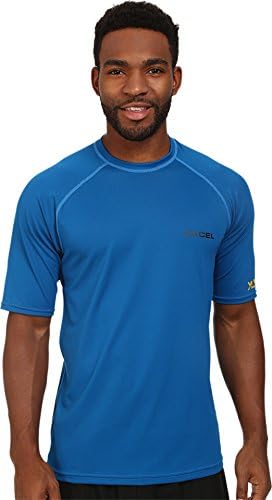 XCEL Wetsuits Men's XLR8R Performance VENTX S/S Nautical Blue T-Shirt XL