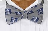 Duke Bow Tie - Duke University Gray Pre-Tied Bowtie with Blue Devil Logo