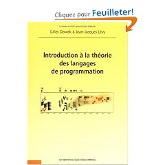 Introduction � la th�orie des langages de programmation