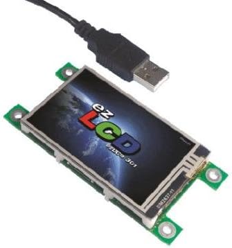 2.6" Touch Lcd Ez Lcd -301-Qk With White Earbud Headphones