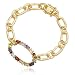 18k Yellow Gold Plated Sterling Silver Genuine title=