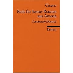Rede f�r Sextus Roscius aus Ameria
