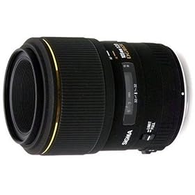 Sigma 105mm f/2.8 EX DG Medium Telephoto Macro Lens for Nikon SLR Cameras