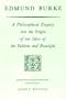 Edmund Burke: A Philosophical Enquiry into the Origin of our Ideas of the Sublime and Beautiful (Prairie State Books)