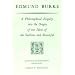 Edmund Burke: A Philosophical Enquiry into the Origin of our Ideas of the Sublime and Beautiful (Prairie State Books)