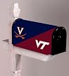 University of Virginia and Virginia Tech - House Divided Magnetic Mailbox Cover