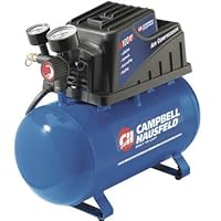 Factory-Reconditioned Campbell Hausfeld FP209400RB 3 Gallon Oil-Free Hand Carry Horizontal Air Compressor