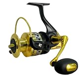 Salina SW Spin Reel Blade Body w/Dual Force Drag 4+1bb 210yd 12lb - Okuma Fishing Tackle SA-45, Fishing Reels