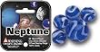 Mega Marbles - NEPTUNE MARBLES NET (1 Shooter Marble, 24 Player Marbles & 2 Display Rings)